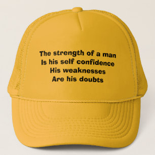 Gorra De Camionero La fuerza de un hombre