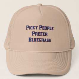Gorra De Camionero La gente criticona prefiere Bluegrass