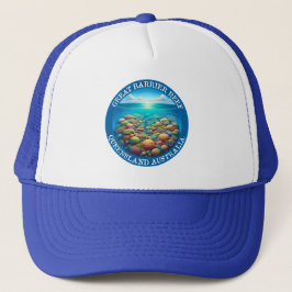 Gorra De Camionero La Gran Barrera de Coral, Queensland, Australia