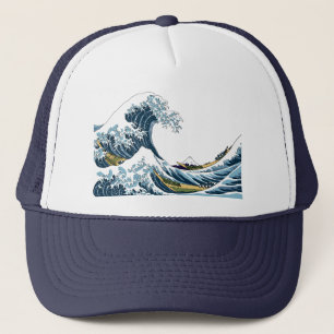 Gorra De Camionero La gran ola de Hokusai frente a Kanagawa