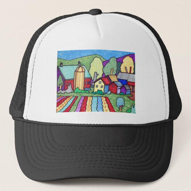 Gorra De Camionero La granja de Quentin (Anverso)