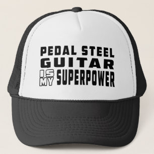 Gorra De Camionero La guitarra de acero del pedal es mi superpotencia