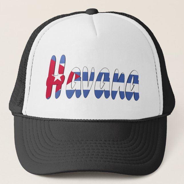 Gorra De Camionero La Habana, Cuba (Anverso)