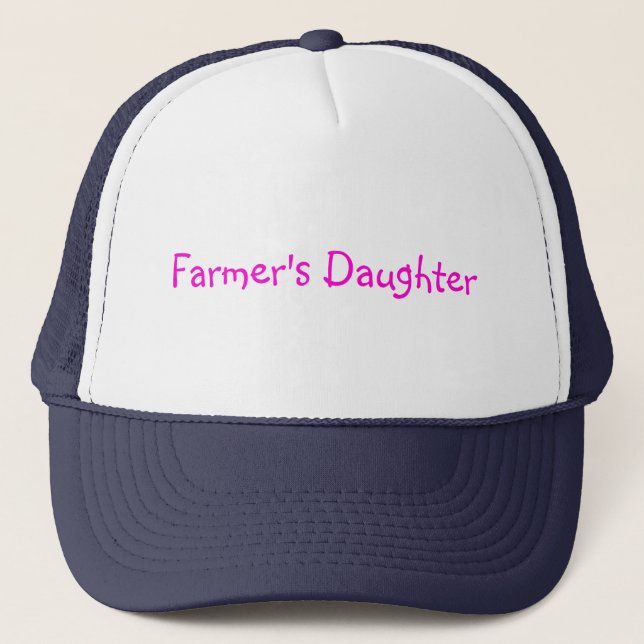 Gorra De Camionero La hija del granjero (Anverso)