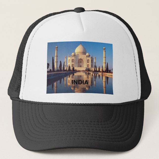 Gorra De Camionero La India el Taj Mahal Angie (Anverso)