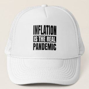 Gorra De Camionero La inflación es la verdadera pandemia
