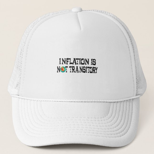 Gorra De Camionero La inflación no es transitoria (Anverso)