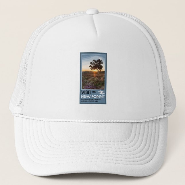 Gorra De Camionero La Inglaterra de Forest Hampshire (Anverso)