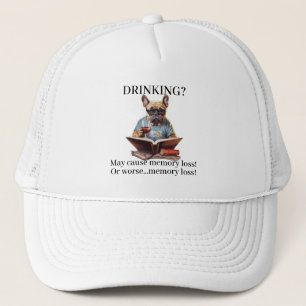 Gorra De Camionero La lectura de frenesí puede causar pérdida de memo