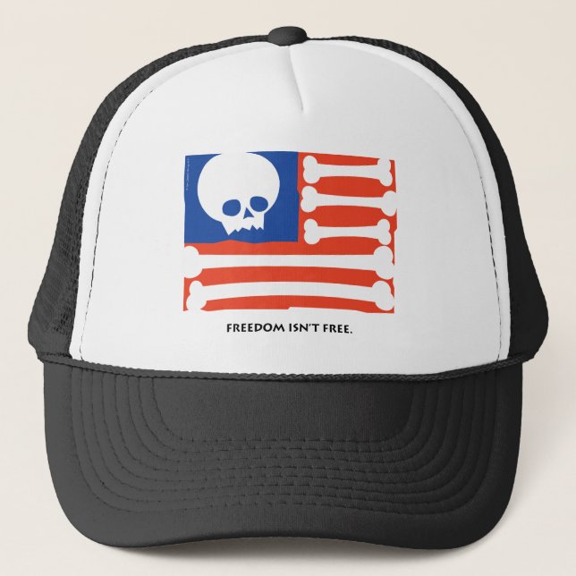 Gorra De Camionero La libertad no es libre (Anverso)
