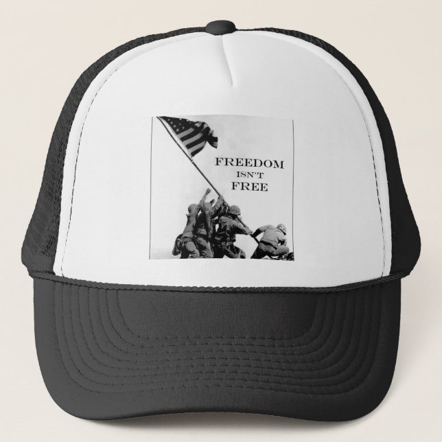 Gorra De Camionero La libertad no está libre (Anverso)