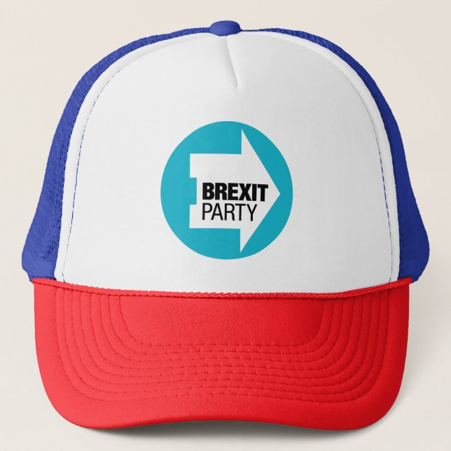 Gorra De Camionero La licencia Brexit de los medios de la licencia (Anverso)