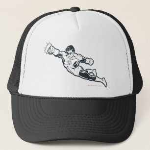 Gorra De Camionero La linterna verde perfora BW