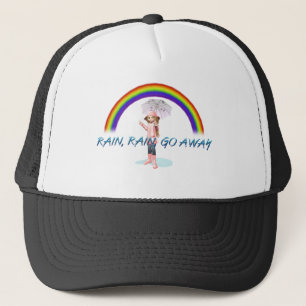Gorra De Camionero La lluvia de la CAMISETA sale