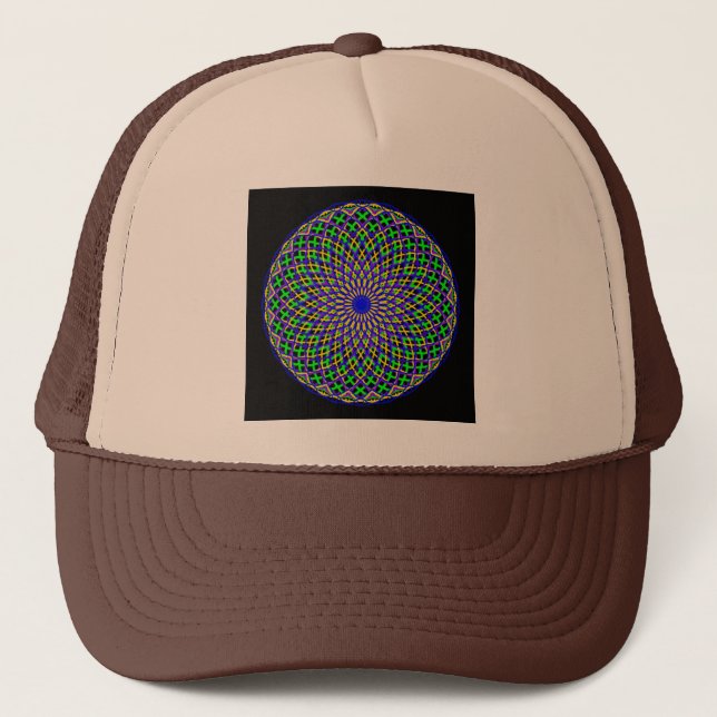 Gorra De Camionero La locura del Mardi Gras (Anverso)