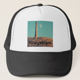 Gorra De Camionero La luna y una torre: Aberystwyth