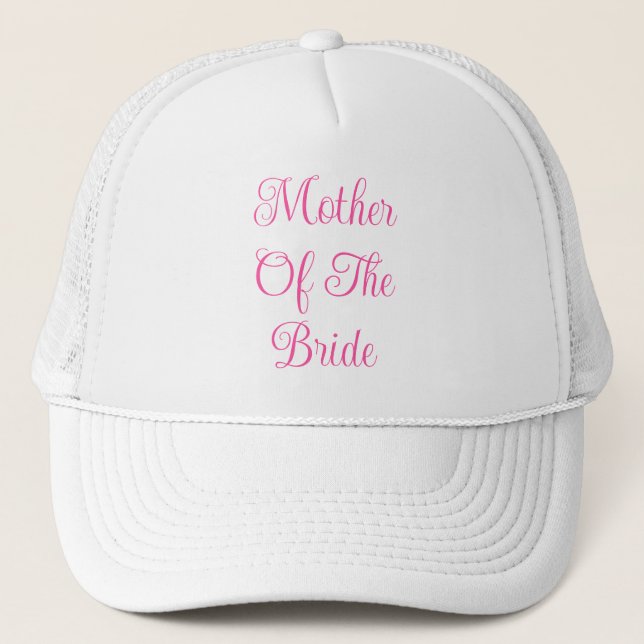 Gorra De Camionero La Madre de la Novia (Anverso)