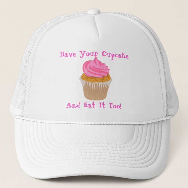 Gorra De Camionero ¡la magdalena, tiene su magdalena, y la come (Anverso)