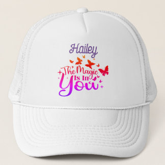 Gorra De Camionero "La magia está en ti" Personalizado