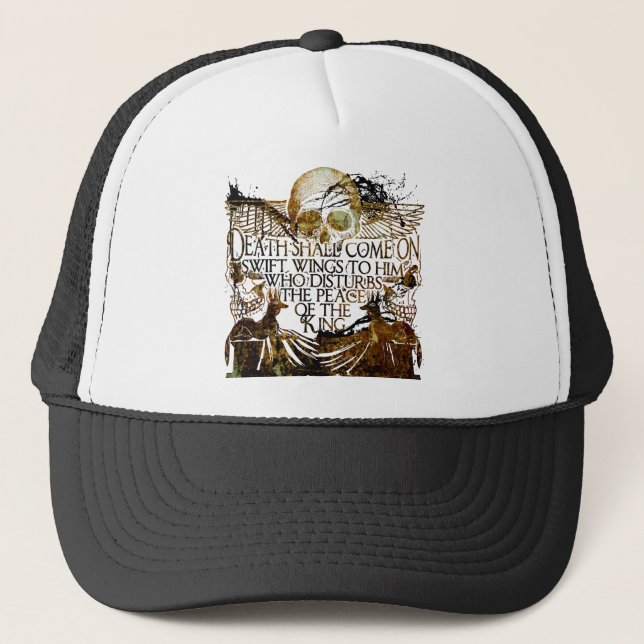 Gorra De Camionero La maldición del faraón (Anverso)