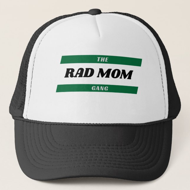 Gorra De Camionero la mamá rad no papá (Anverso)