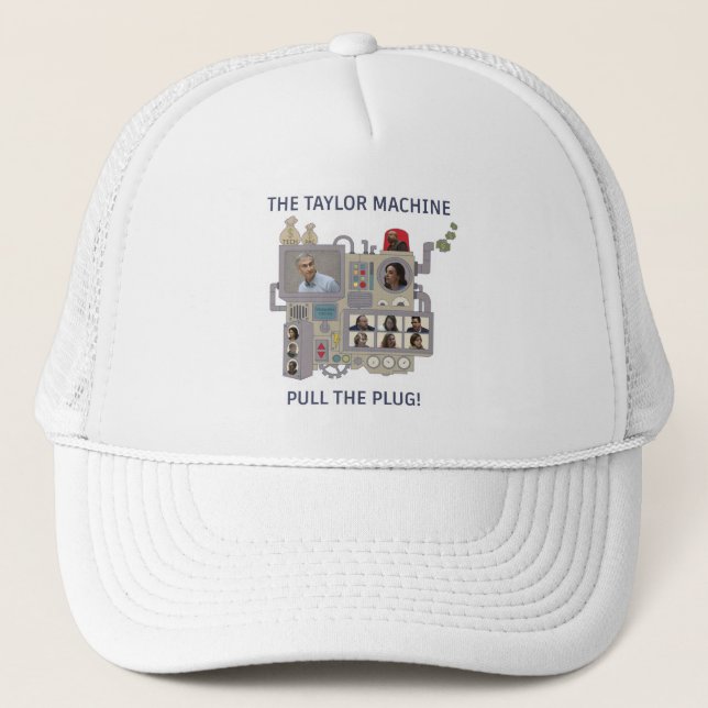 Gorra De Camionero La máquina de Taylor (Anverso)