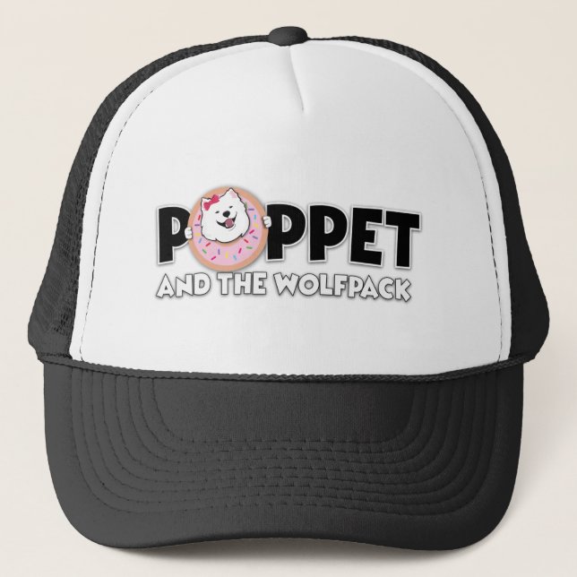 Gorra De Camionero La marioneta y el logo de Wolfpack (Anverso)