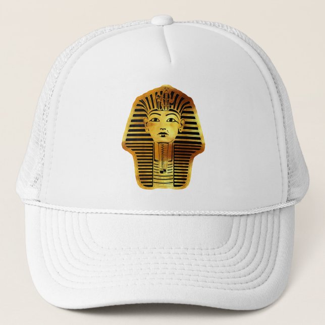 Gorra De Camionero La máscara egipcia de oro de Tutankhamun (Anverso)