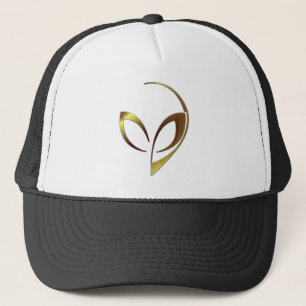 Gorra De Camionero La mascota extranjera en "oro remolina "