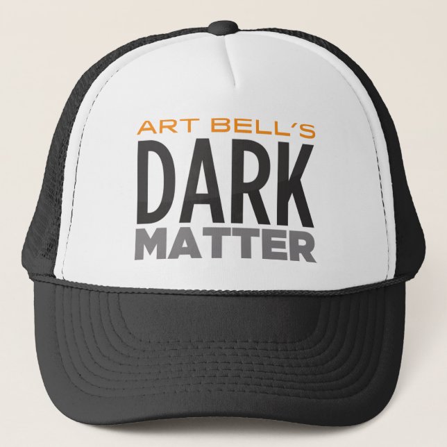 Gorra De Camionero La materia oscura de Bell del arte (Anverso)