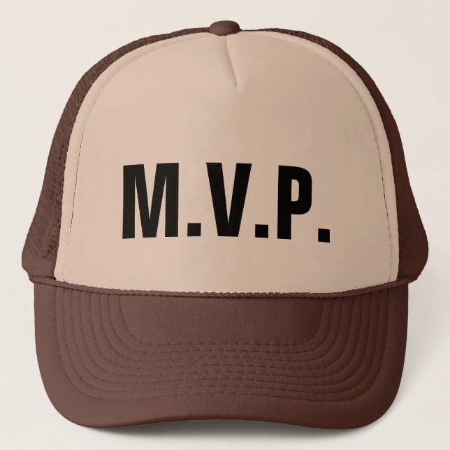 Gorra De Camionero La mayoría del jugador valioso (Anverso)