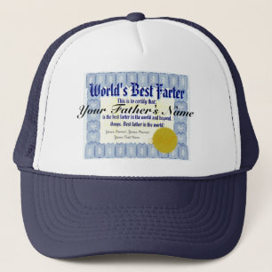 Gorra De Camionero La mejor broma divertida del papá de Farter del