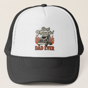 Gorra De Camionero La Mejor Camiseta de Papá Conduciento Camiones Vin