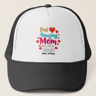 Gorra De Camionero La Mejor Madre Asombrosa Del Mundo Regalo Perfecto