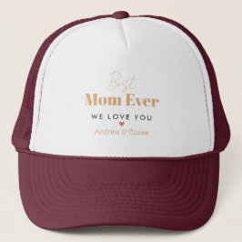 Gorra De Camionero La mejor madre de todos los tiempos