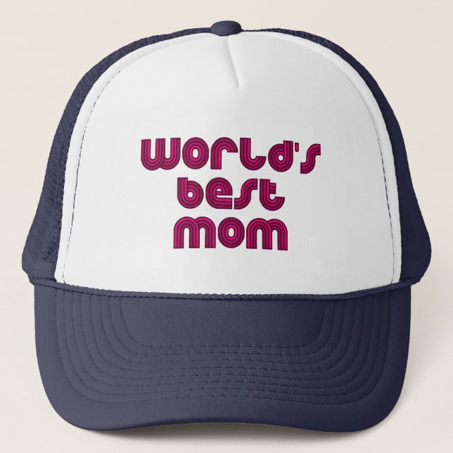 Gorra De Camionero La mejor mamá (Anverso)