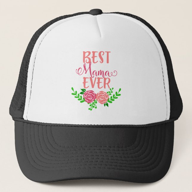 Gorra De Camionero La mejor mamá de todos (Anverso)