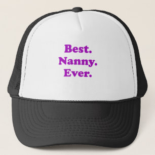 Gorra De Camionero La mejor niñera nunca