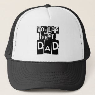 Gorra De Camionero La mejor tipografía de papá del mundo