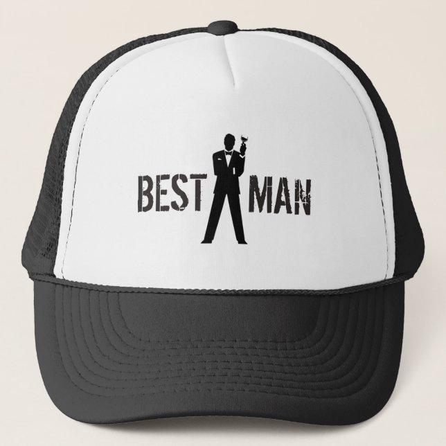 Gorra De Camionero La mejor tostada del hombre (Anverso)