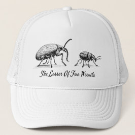 Gorra De Camionero La Menor De Dos Weevils