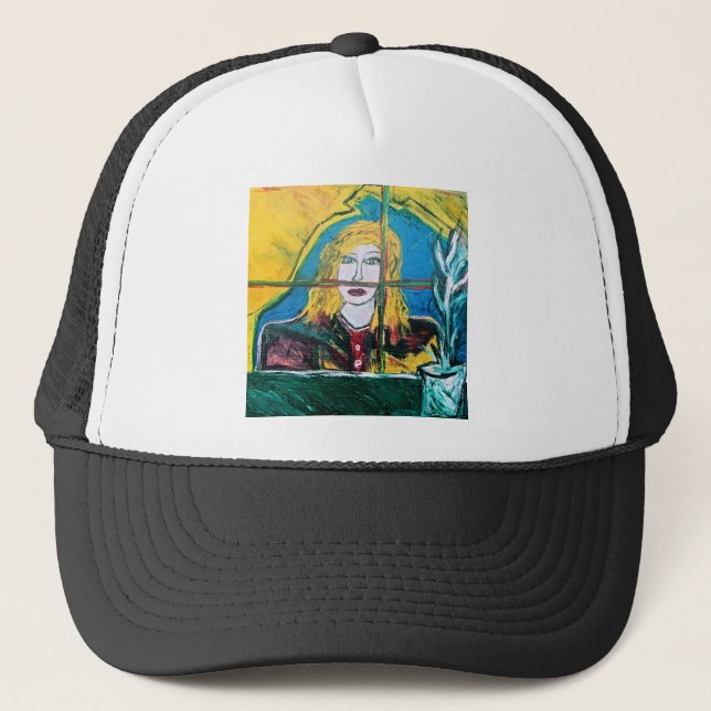 GORRA DE CAMIONERO LA MIRADA DE MIL YARDAS DE ANGIE (Anverso)