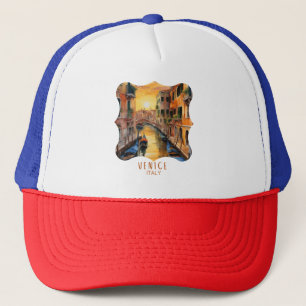 Gorra De Camionero La misteriosa puesta de sol en Venecia