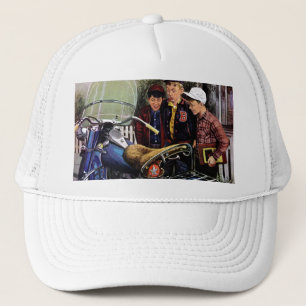 Gorra De Camionero La motocicleta de Tex