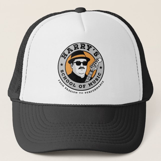 Gorra De Camionero La música de Harry (Anverso)