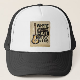 Gorra De Camionero la música habla