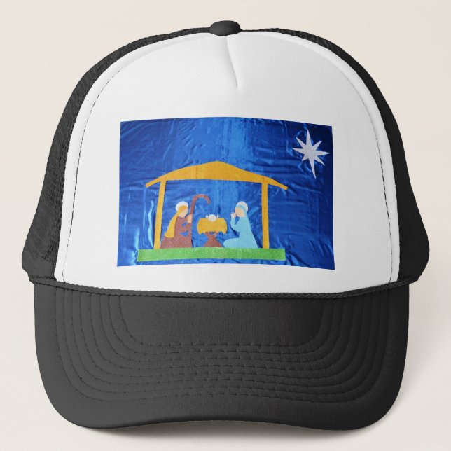 Gorra De Camionero La natividad (Anverso)
