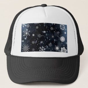 Gorra De Camionero La Navidad de SlipperyJoe invernal mágica pacífica
