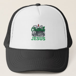 Gorra De Camionero La Navidad se trata de Jesús Diseño