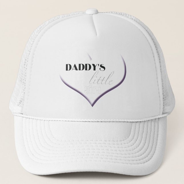 Gorra De Camionero La niña del papá (Anverso)